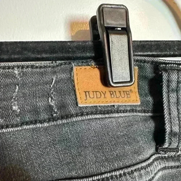 Judy Blue Jeans 11/30 Skinny Fit Buffalo Patch Distressed - Picture 4 of 10